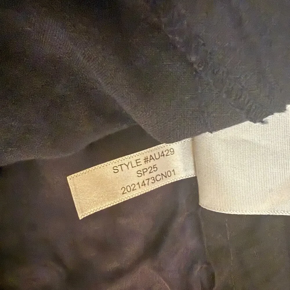 J. Crew Ludlow Slim Fit pants Navy 33X30 Baird McNutt Irish Linen old money
